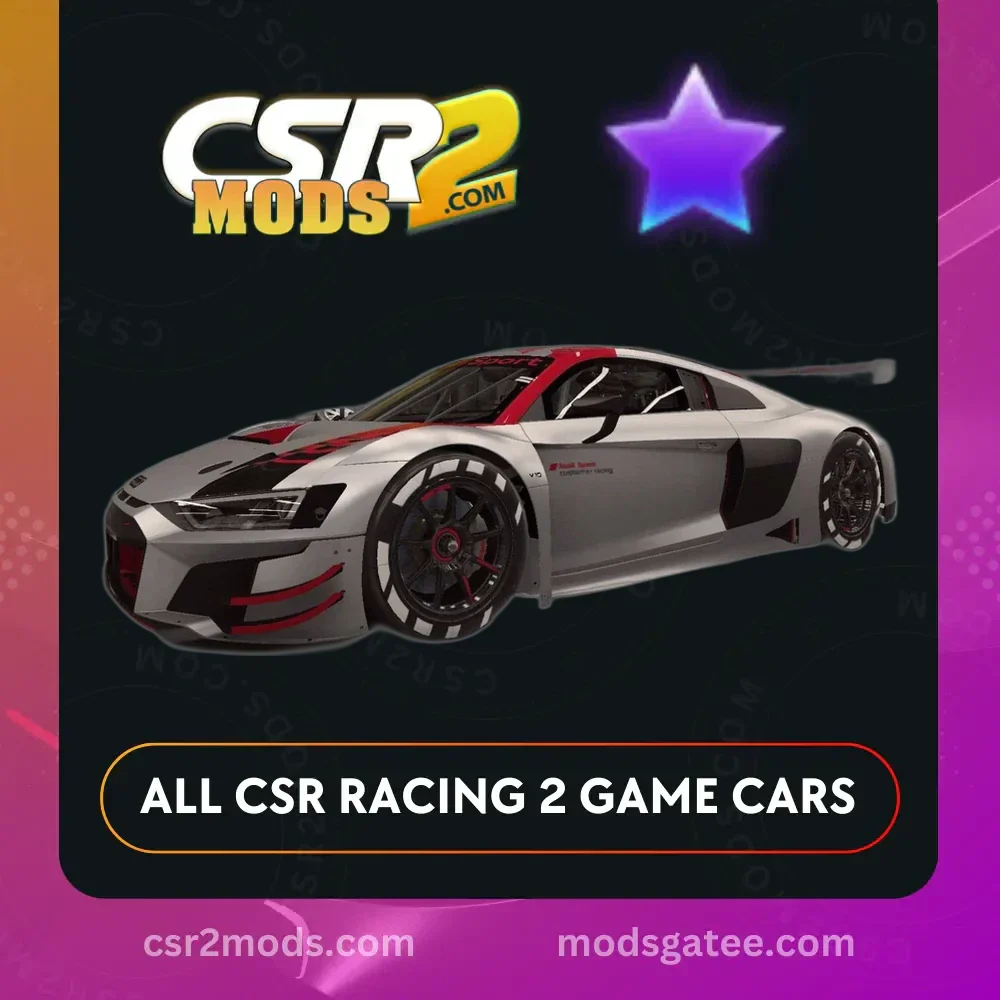 CSR2 Audi R8 Lms Gt3 CAR 🔧 Available for iOS & Android 🚗 CSR2 MODS – 🟢 ...