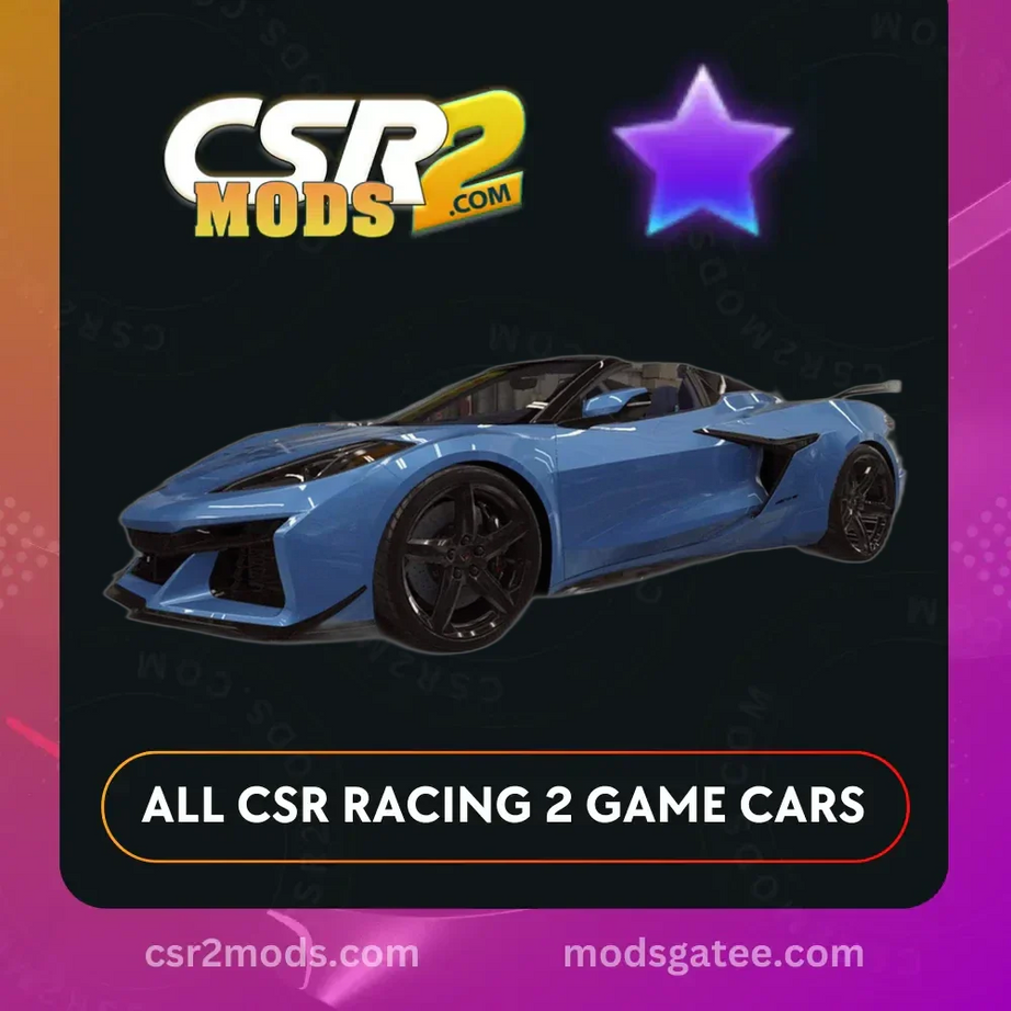 CSR2 Chevrolet Corvetter Z06 Convertible CAR 🔧 Available for iOS ...