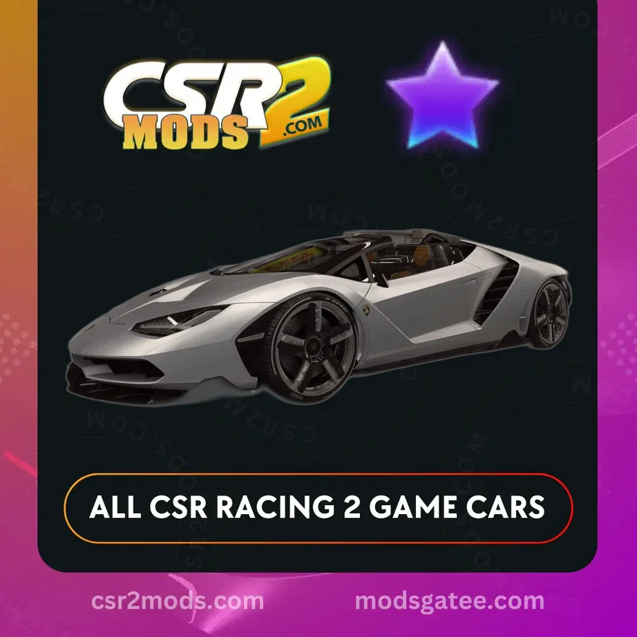 CSR2 Centenario Roadster Android CAR 🔧 Available for iOS
